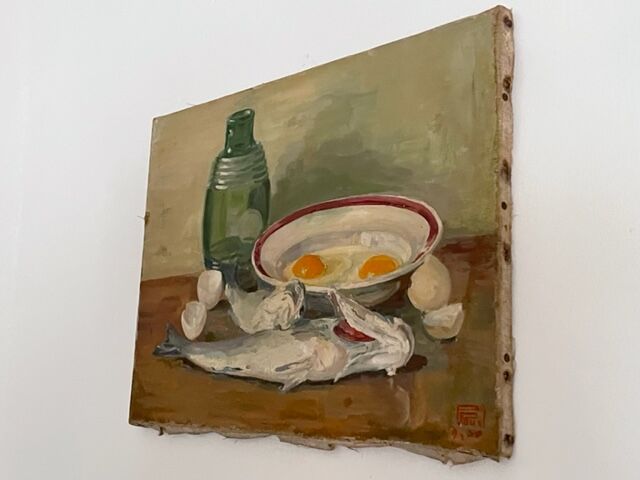 Painting oil on canvas still life