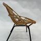 Fauteuil en rotin par Dirk van Sliedregt Rohe Noordwolde 1960 aux Pays-Bas
