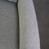 Design Leolux armchair model Fidamigo in thick gray fabric
