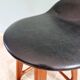 Scandinavian stool in solid teak, design by Erik Buch, Denmark, 1960.