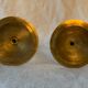 Pair of brass candlesticks
