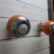 Pair of vintage 70s eyeball wall lights.