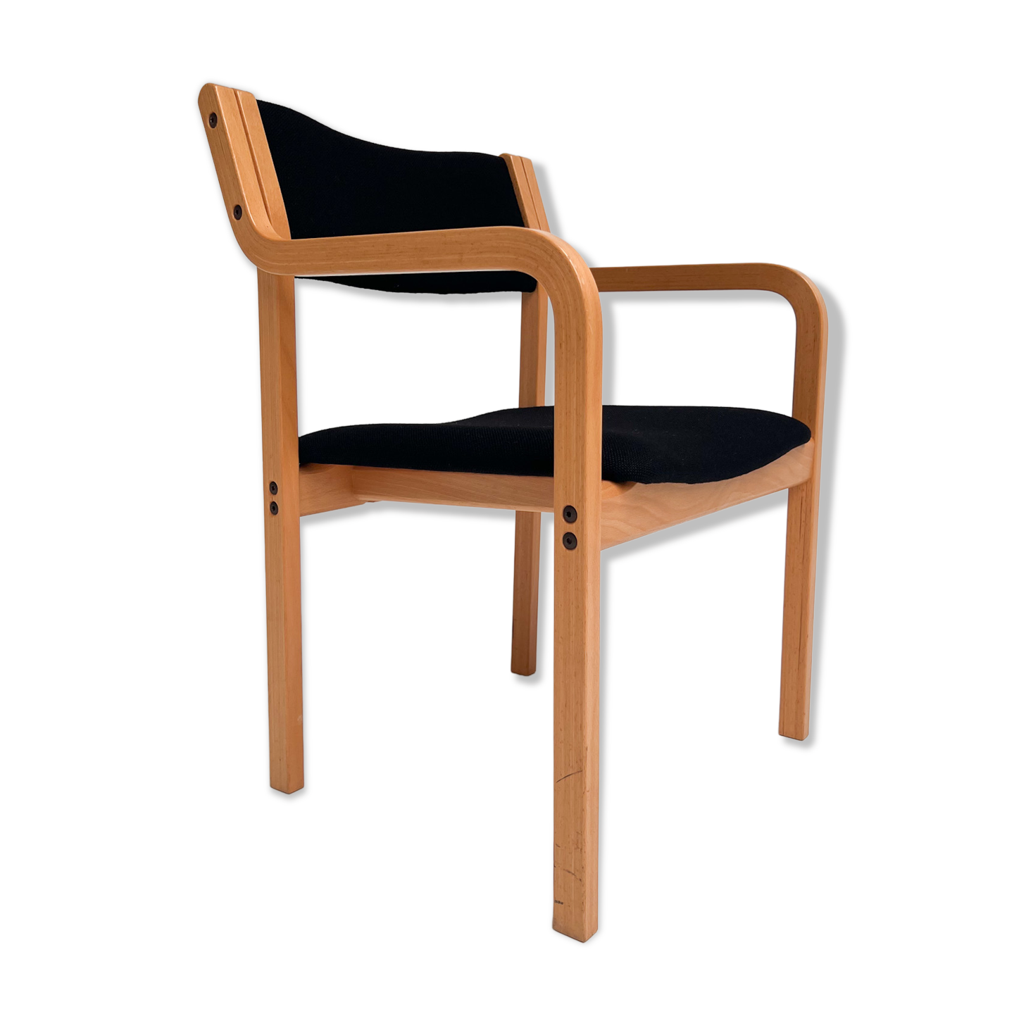 Scandinavian design chair by PO Korhonen, 1980s