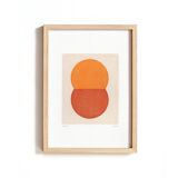 Peinture abstraite -  illustration  loki b75 - signé Eawy