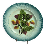 Old strawberry dessert plate