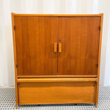 Scandinavian teak and pitchpin buffet