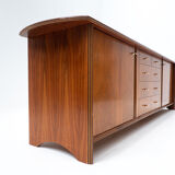 Mid Century Modern Wooden Sideboard with Drawers