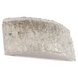 Simple Murano glass wall light by Kaiser, Germany, 1970s.