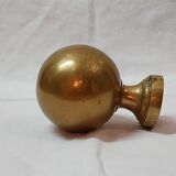 Golden brass stair ball