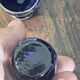 Antique Cobalt Blue Glass Liqueur Set with Applied Silver Decoration – 7
