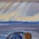 Swedish modern painting, 1970s Börje Nettelbring (1913-1986). oil on canvas. framed.