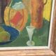 Original Swedish Oil on Panel – “Nature Morte” by Svän Grandin – Signed – Vintage & Framed