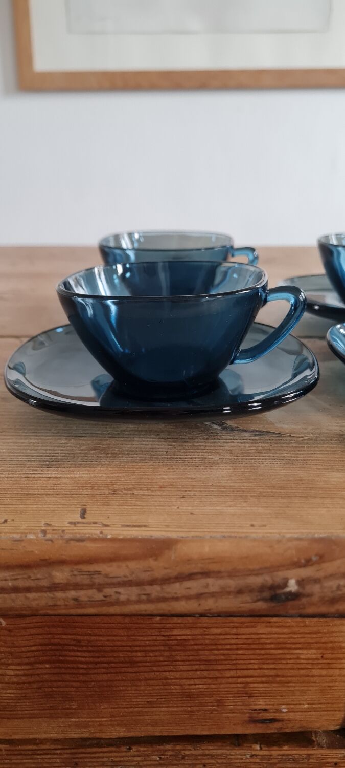 Service de 6 tasses à café vereco