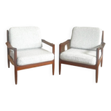 Chaise Zwei Teakholz