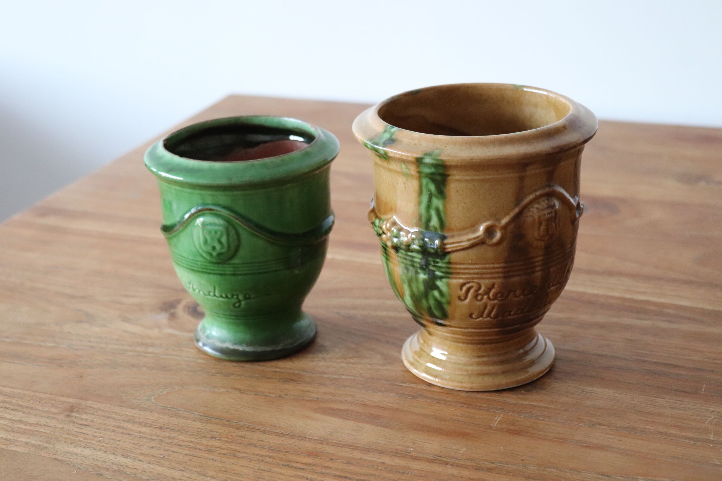 Duo of pots of anduze