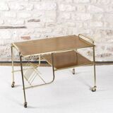 Vintage vinyl holder trolley