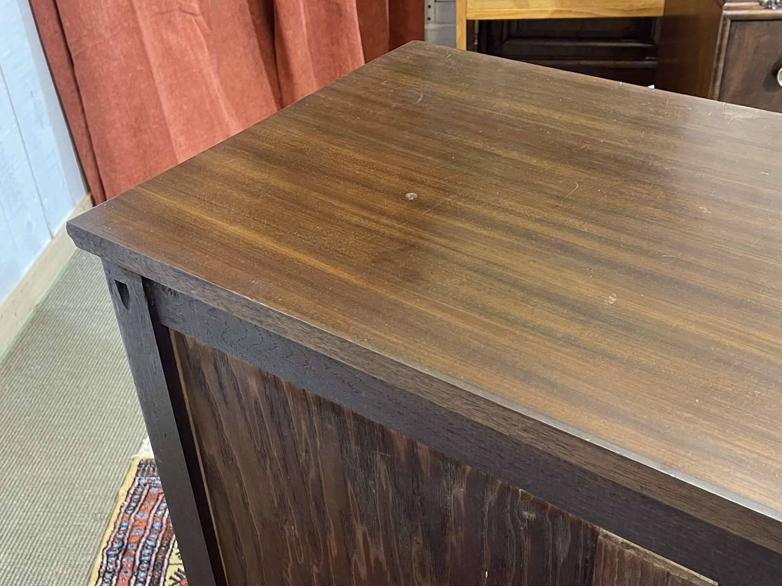 English mahogany commode from the 1930s.