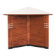 Table basse/table d'appoint en design Art Déco triangulaire