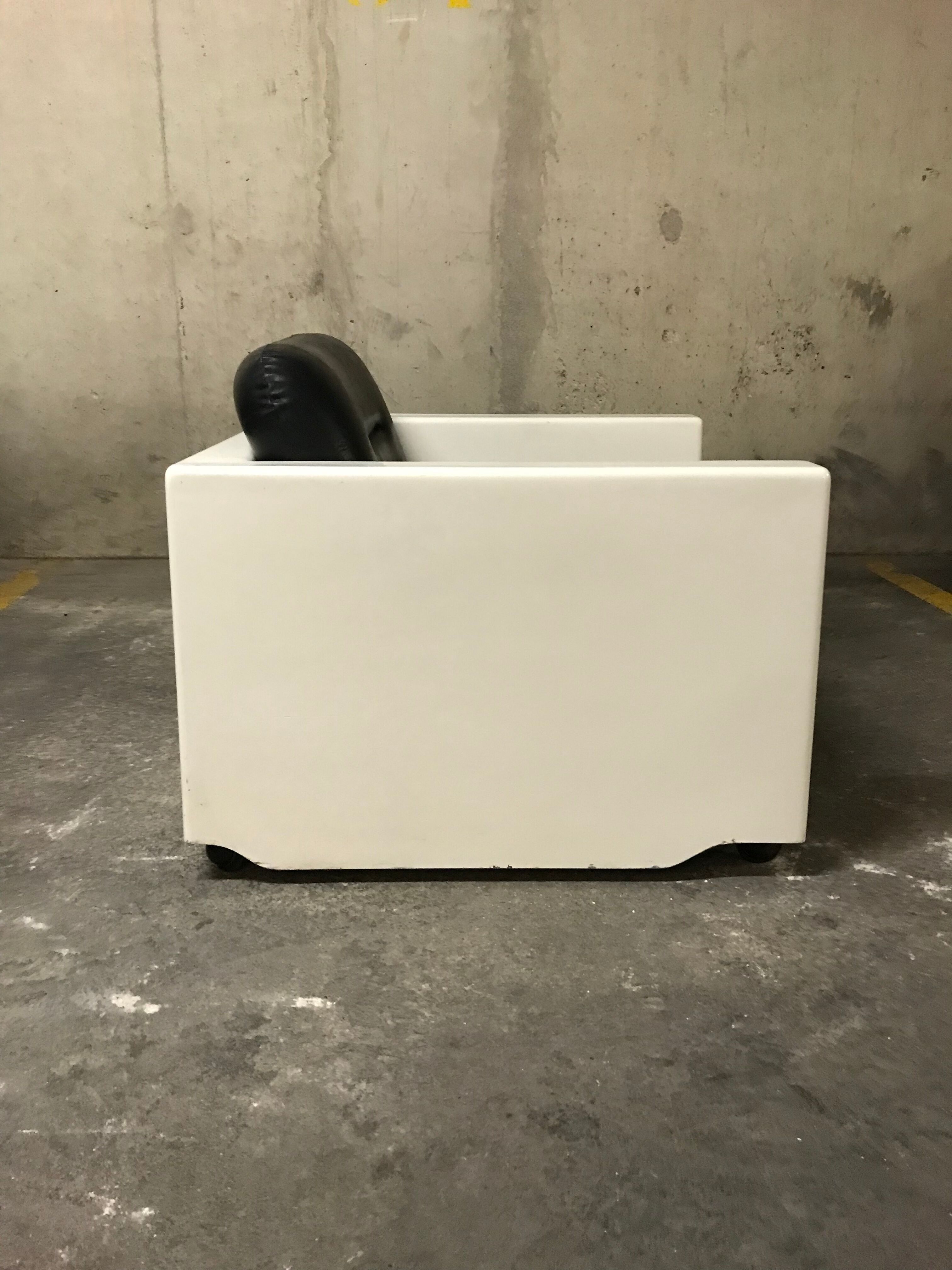 Paire de fauteuils Luigi Pellegrin, Mim Roma, 1970