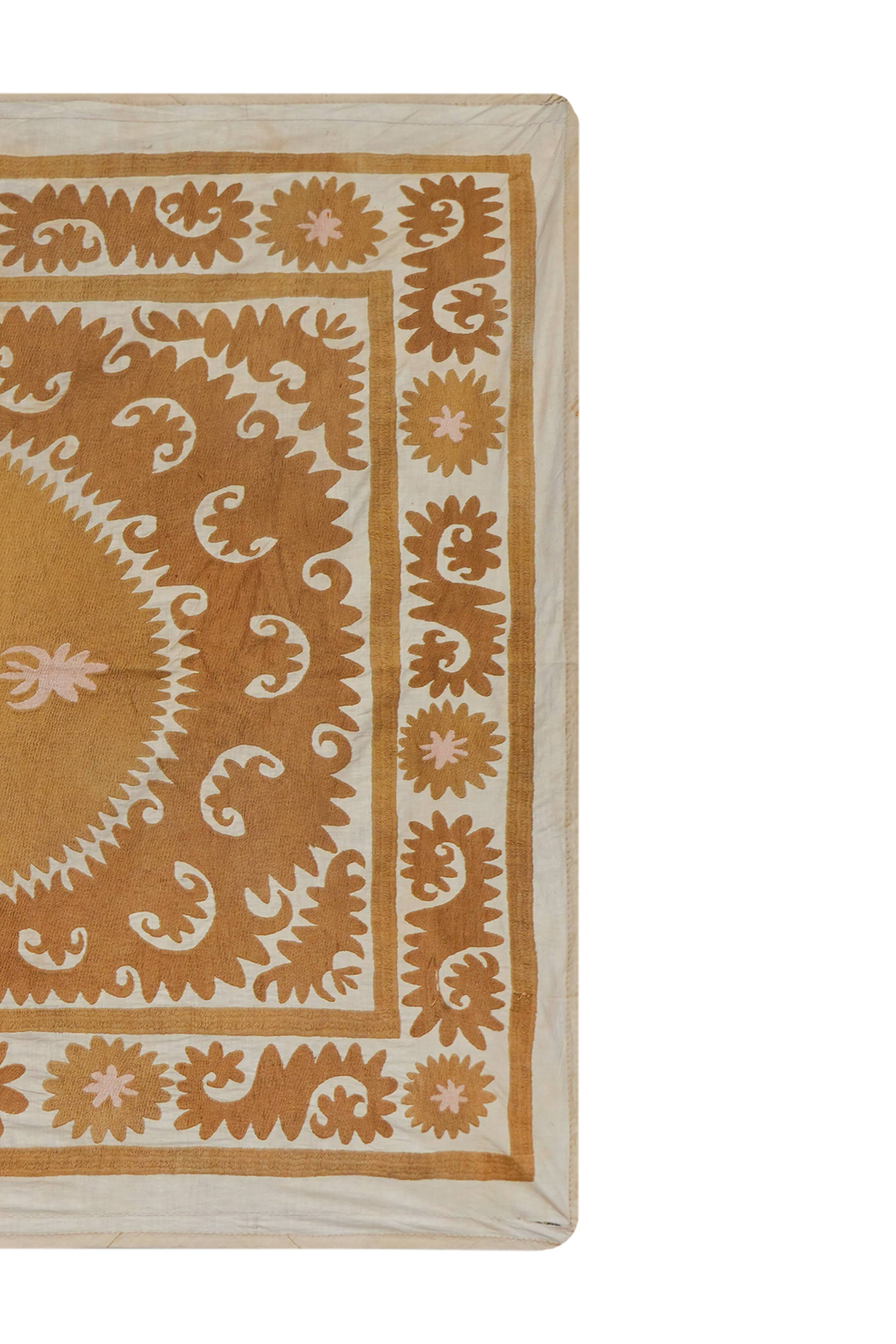 Hand-knotted rug, vintage Turkish rug 133x158 cm