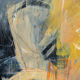 Abstract composition, oil on canvas, 54 x 64 cm