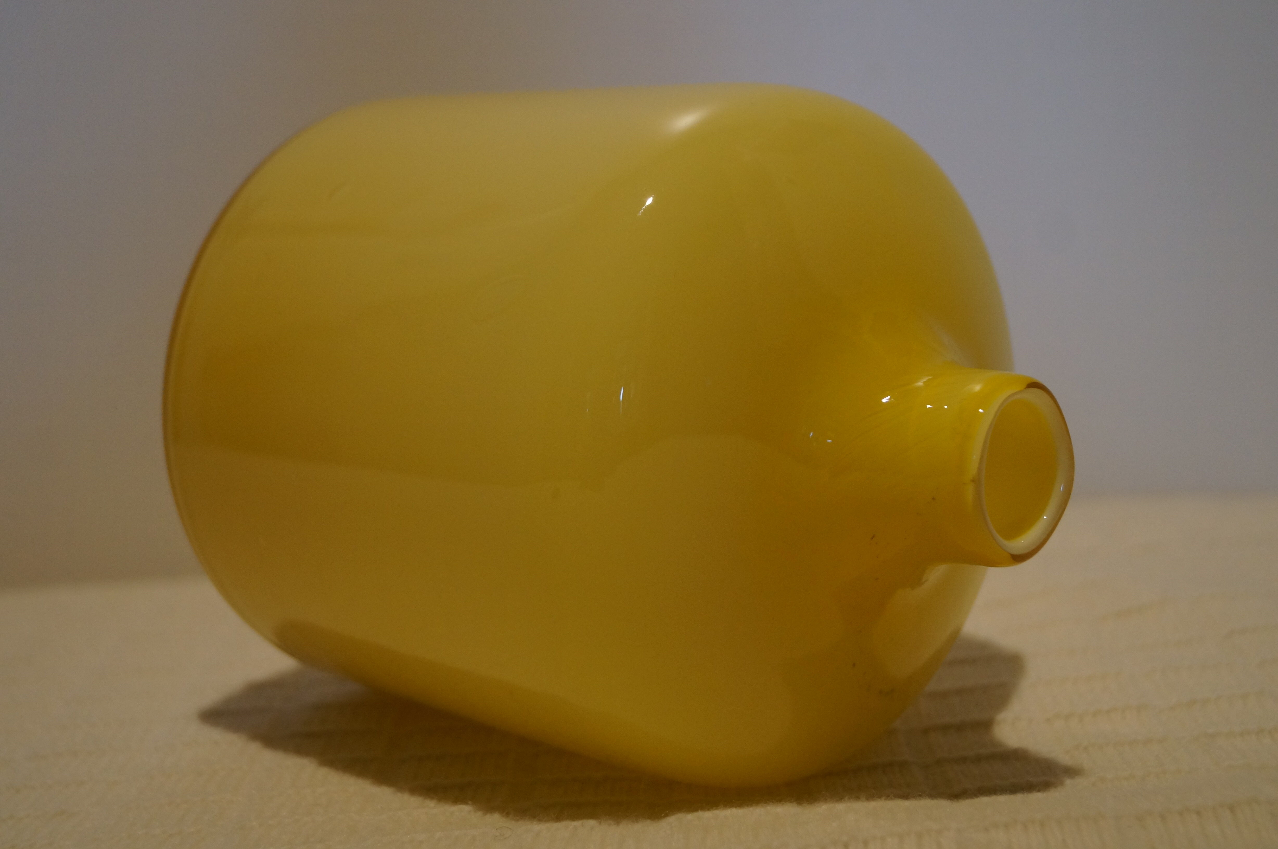 Yellow vase