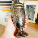 Vase en laiton vintage