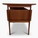 Teak Desk By Gunner Nielsen For Tibergaard, 1960s.