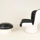 Elda Chair and Ottoman by Joe Colombo for Comfort, Italy, 1970s