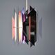 Tivoli Pendant Lamp by Simon Henningsen for Lyfa. Denmark 1962 (blk)