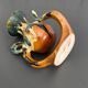 Vase suspendu artisanal