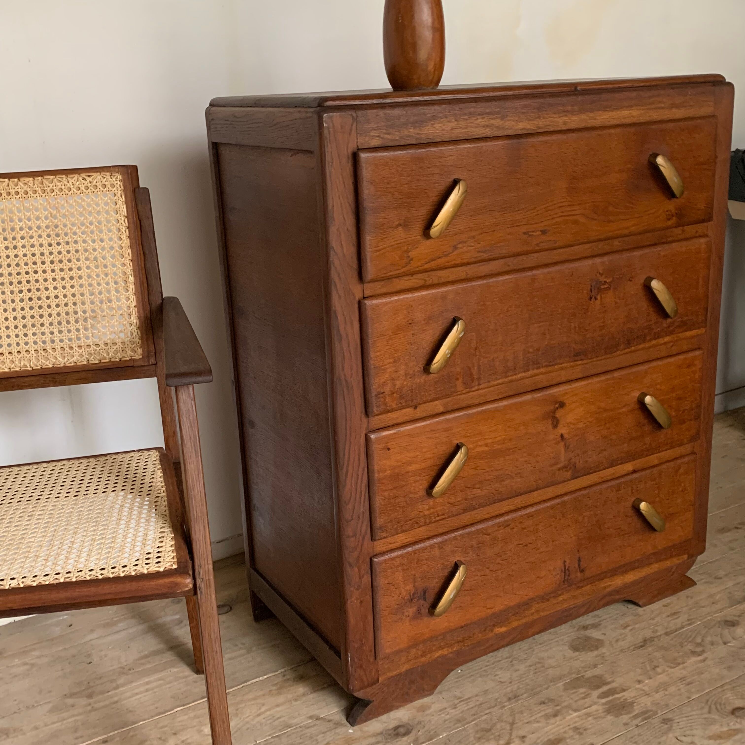 Commode vintage en chêne