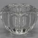 Small crystal vase signed pierre d'avesn art deco