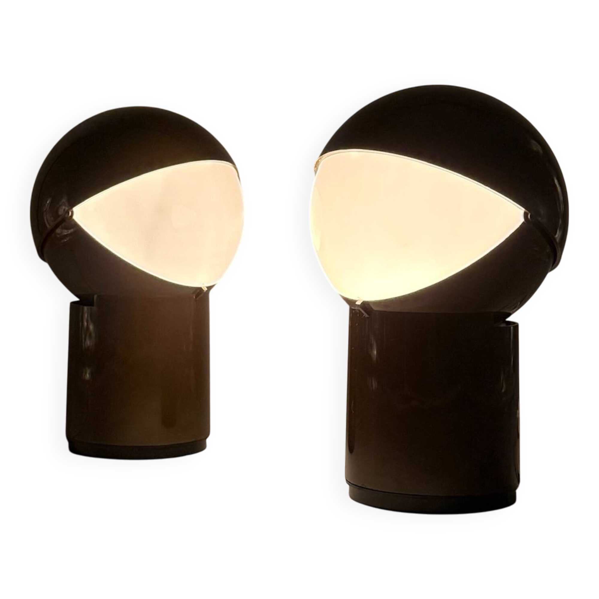 Pair of 'Sfera Notte' Table Lamps by Gagiplast, 1970s