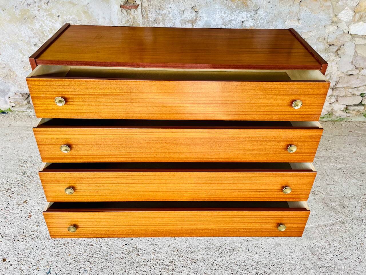 Large vintage order 4 drawers circa 70