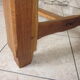 Farmhouse table in solid oak