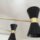 Chandelier in the style of the Italian creations of the 50s