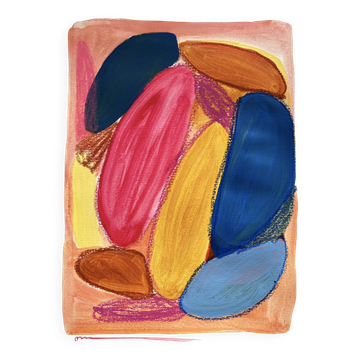 Peinture originale sur papier