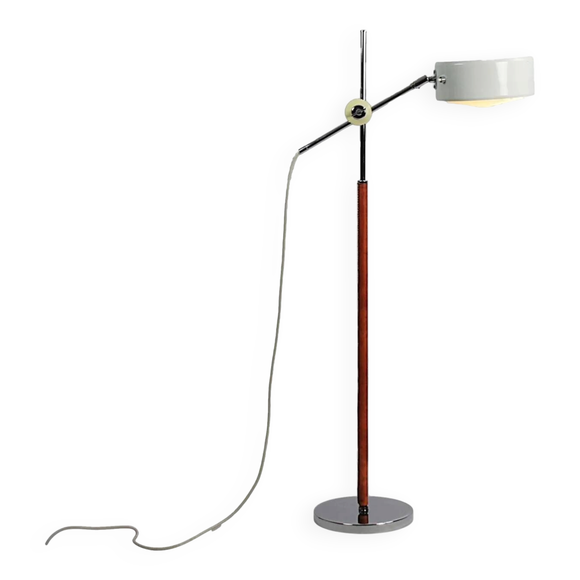 Floor lamp model 591G 2S/J “Simris/Olympia” by Anders Pehrson for Ateljé Lyktan, Sweden, 1960s