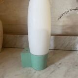 Opaline and Bakelite wall light from the 1950s.