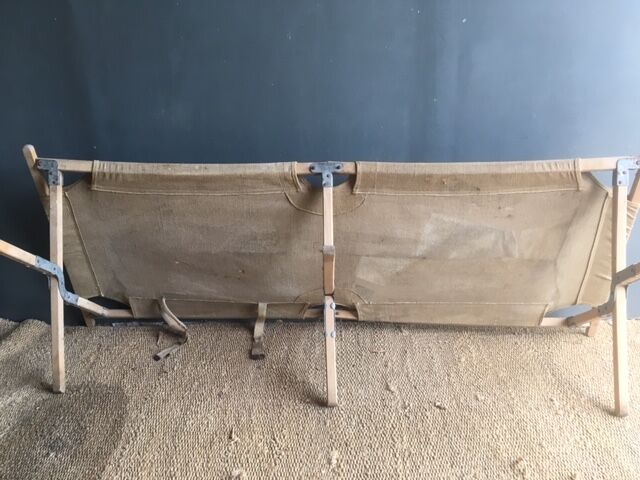 Military camp bed picot