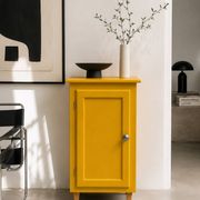 Buffet parisien art déco ocre jaune