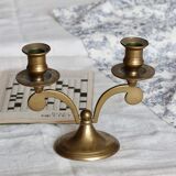 Vintage brass candle holder