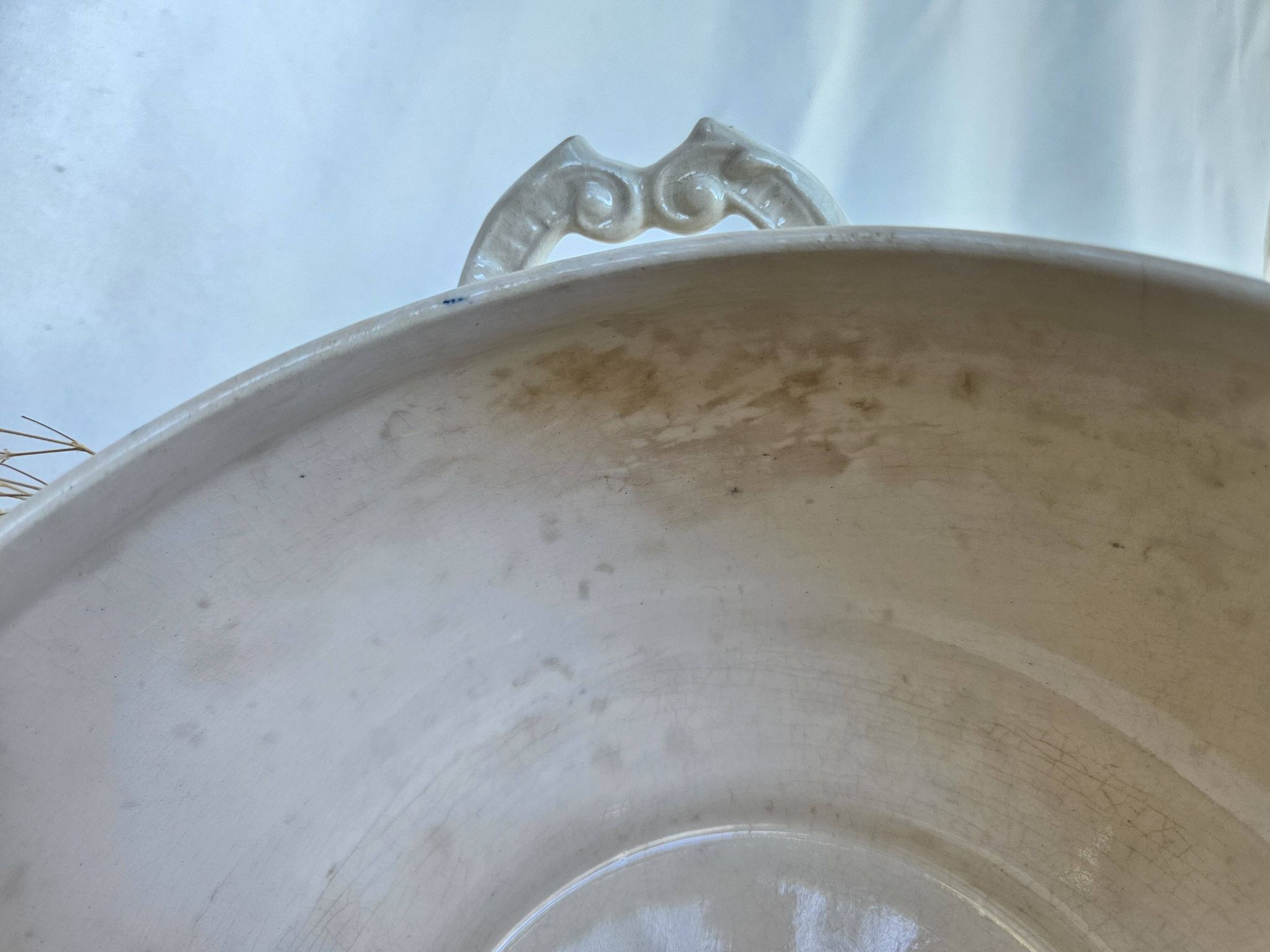 Soupière ancienne gien modèle iris