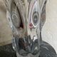 Giraffe vase in crystal from Vannes