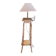 Lampadaire artisanal selette ancienne