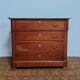 Louis Philippe walnut chest of drawers