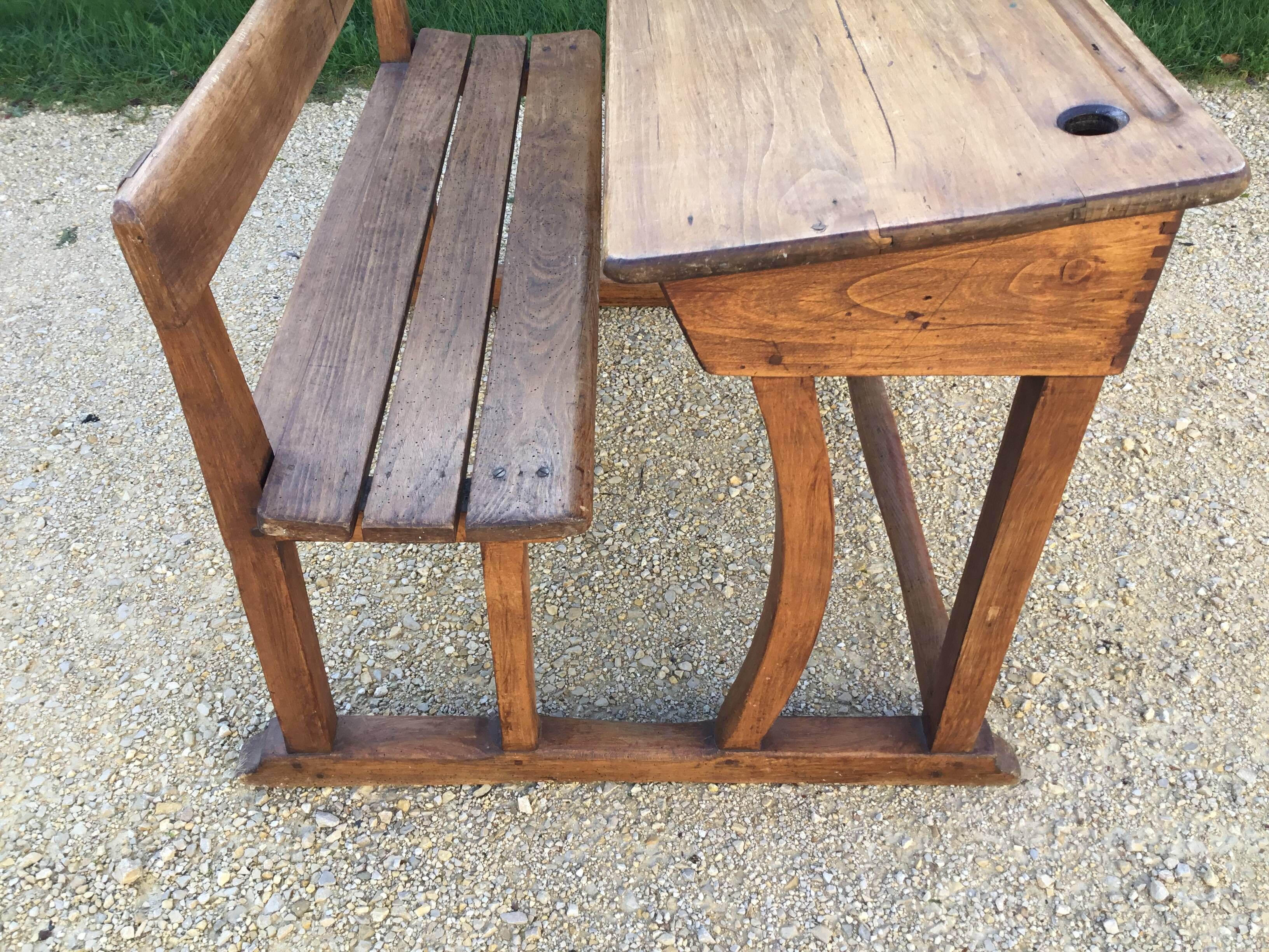 School desk from the 1950s/60s in very good condition
