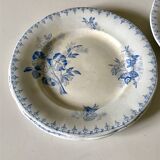 9 flat plates Sarreguemines