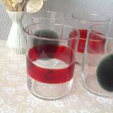 Set of 6 Murano water glasses